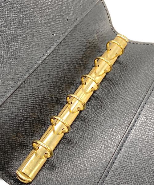 LOUIS VUITTON（ルイ ヴィトン）LOUIS VUITTON (ルイ ヴィトン) 手帳カバー ブラックの古着・服飾アイテム