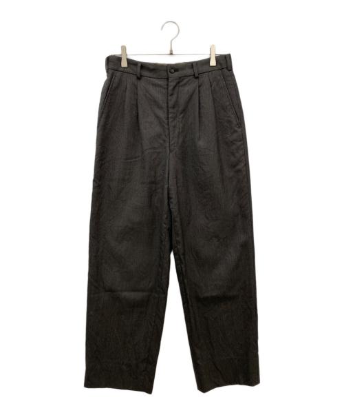 COMME des GARCONS HOMME（コムデギャルソン オム）COMME des GARCONS HOMME (コムデギャルソン オム) ワイドスラックス ブラウン サイズ:Ｍの古着・服飾アイテム