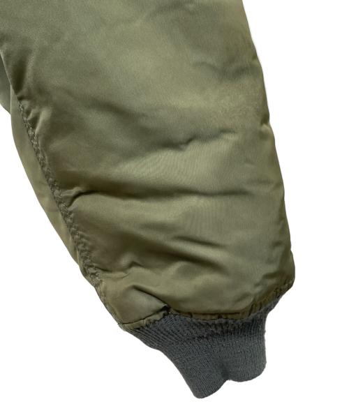 ALPHA（アルファ）ALPHA (アルファ) フライトジャケット オリーブ サイズ:Sの古着・服飾アイテム