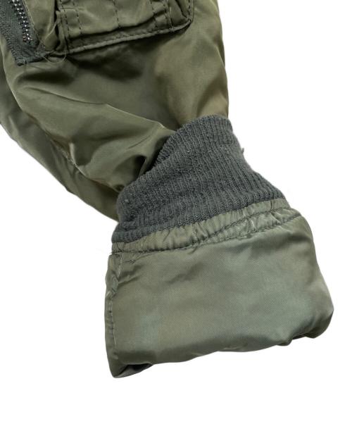 ALPHA（アルファ）ALPHA (アルファ) フライトジャケット オリーブ サイズ:Sの古着・服飾アイテム