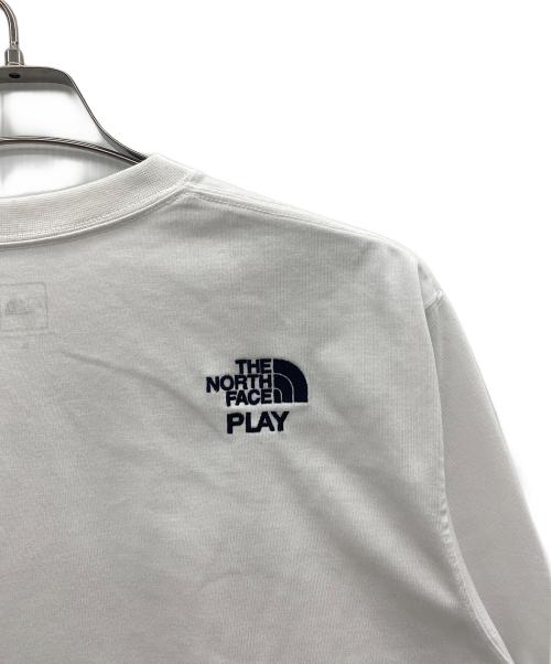 THE NORTH FACE（ザ ノース フェイス）THE NORTH FACE (ザ ノース フェイス) ロングスリーブTシャツ ホワイト サイズ:SIZE Mの古着・服飾アイテム