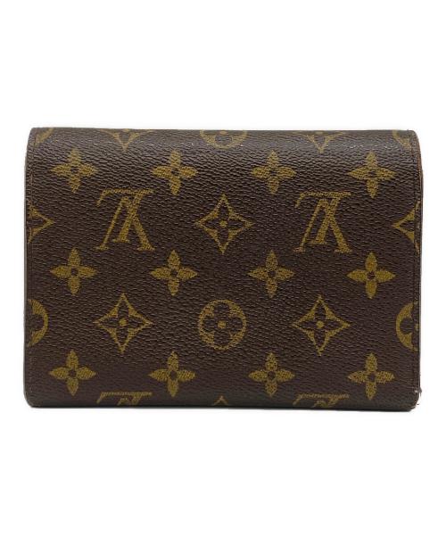 LOUIS VUITTON（ルイ ヴィトン）LOUIS VUITTON (ルイ ヴィトン) 3つ折り財布 ブラウンの古着・服飾アイテム