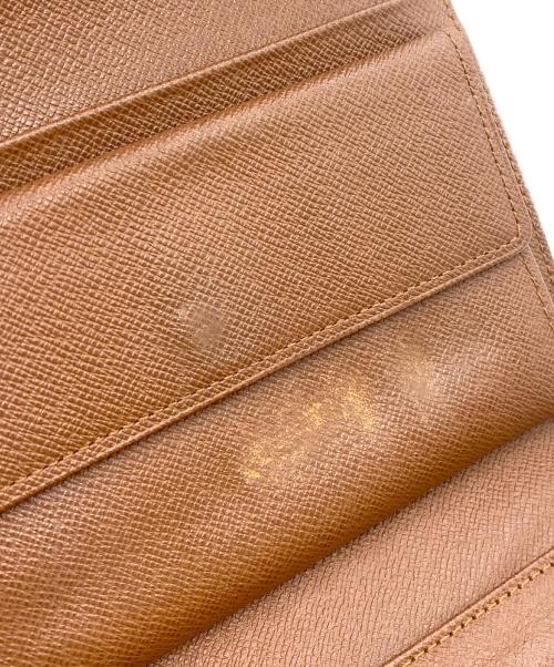 LOUIS VUITTON（ルイ ヴィトン）LOUIS VUITTON (ルイ ヴィトン) 3つ折り財布 ブラウンの古着・服飾アイテム
