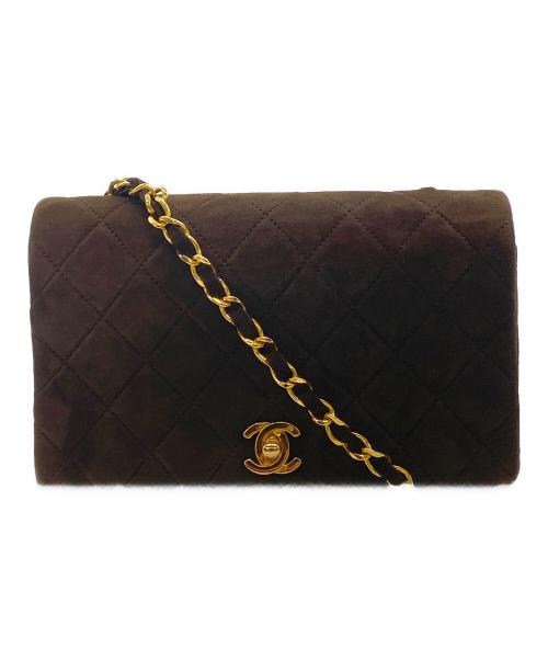 CHANEL（シャネル）CHANEL (シャネル) フルフラップ ココマーク ターンロック チェーンショルダーバッグ ブラウンの古着・服飾アイテム