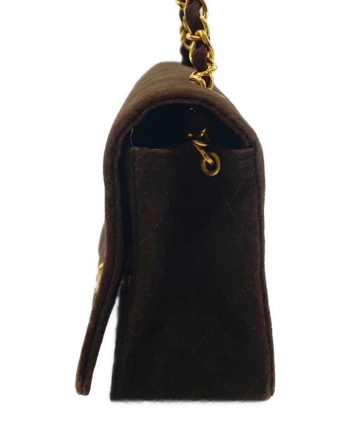 CHANEL（シャネル）CHANEL (シャネル) フルフラップ ココマーク ターンロック チェーンショルダーバッグ ブラウンの古着・服飾アイテム