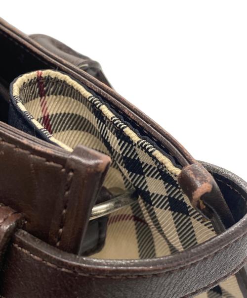 BURBERRY（バーバリー）BURBERRY (バーバリー) 2WAYバッグ ベージュ×ブラウンの古着・服飾アイテム