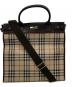 BURBERRY（バーバリー）の古着「2WAYバッグ」｜ベージュ×ブラウン