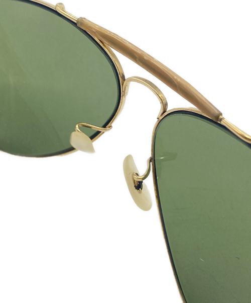 RAY-BAN（レイバン）RAY-BAN (レイバン) サングラス ゴールド×グリーン サイズ:記載なしの古着・服飾アイテム