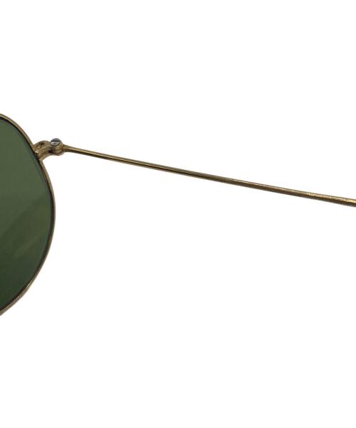 RAY-BAN（レイバン）RAY-BAN (レイバン) サングラス ゴールド×グリーン サイズ:記載なしの古着・服飾アイテム