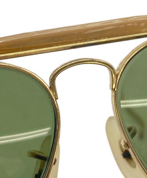 RAY-BAN（レイバン）RAY-BAN (レイバン) サングラス ゴールド×グリーン サイズ:記載なしの古着・服飾アイテム