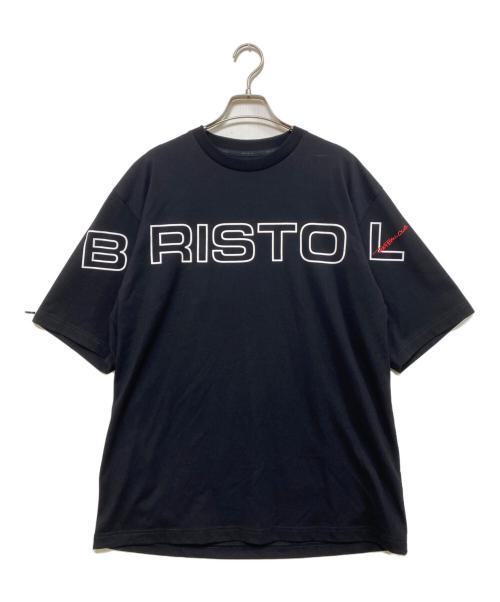 F.C.R.B.（エフシーレアルブリストル）F.C.R.B. (エフシーレアルブリストル) AROUND LOGO BAGGY TEE ブラック サイズ:Mの古着・服飾アイテム