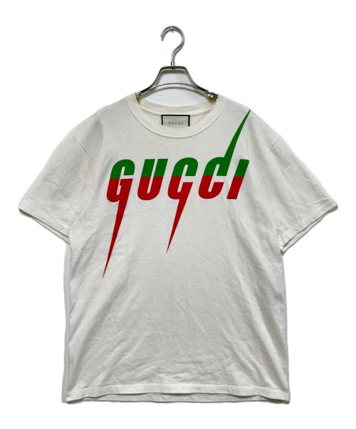 GUCCI（グッチ）GUCCI (グッチ) Tシャツ ベージュ サイズ:Sの古着・服飾アイテム
