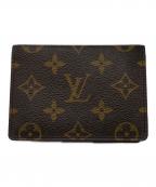 LOUIS VUITTONルイ ヴィトン）の古着「パスケース」｜ブラウン