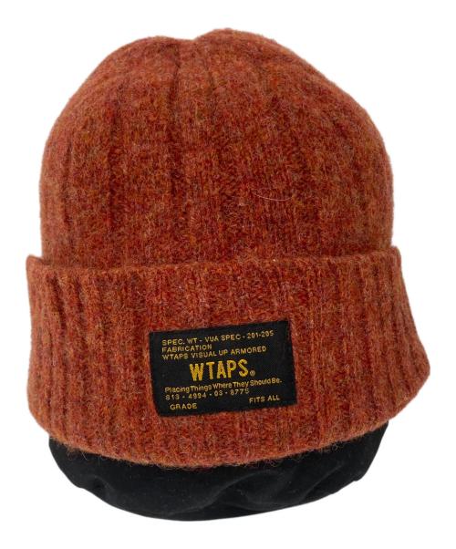 WTAPS（ダブルタップス）WTAPS (ダブルタップス) ニット帽 オレンジの古着・服飾アイテム