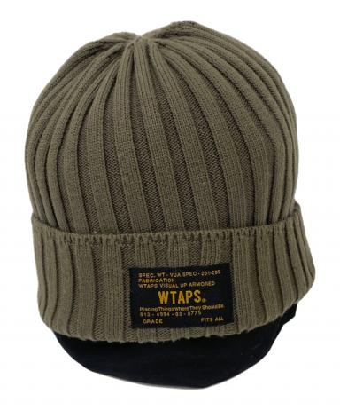 WTAPS オリーブグリーン ニット帽 中古・古着通販】WTAPS (ダブルタップス) ビーニー オリーブ｜ブランド