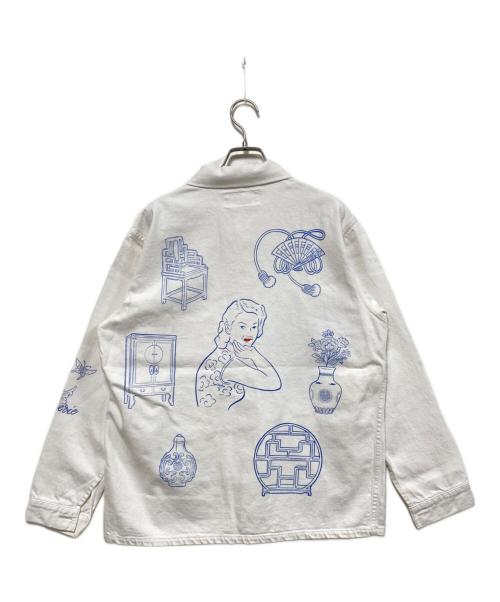 Work of Art Kendai（ワークオブアートケンダイ）Work of Art Kendai (ワークオブアートケンダイ) 長袖シャツ アイボリー サイズ:Mの古着・服飾アイテム