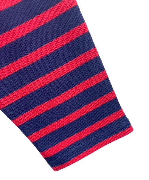 SAINT JAMES（セントジェームス）SAINT JAMES (セントジェームス) 長袖カットソー ネイビー×レッド サイズ:SIZE T1 未使用品の古着・服飾アイテム