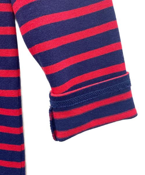 SAINT JAMES（セントジェームス）SAINT JAMES (セントジェームス) 長袖カットソー ネイビー×レッド サイズ:SIZE T1 未使用品の古着・服飾アイテム