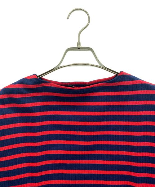 SAINT JAMES（セントジェームス）SAINT JAMES (セントジェームス) 長袖カットソー ネイビー×レッド サイズ:SIZE T1 未使用品の古着・服飾アイテム