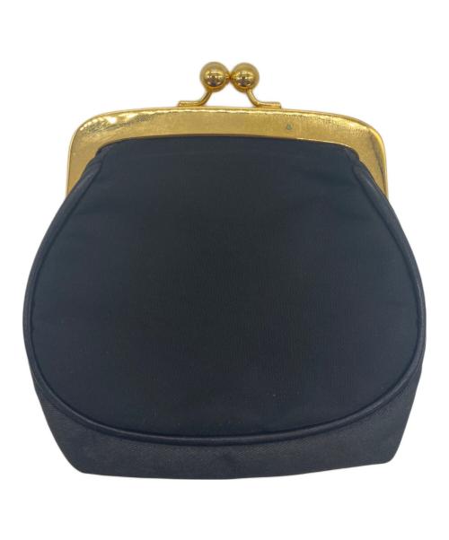 PRADA（プラダ）PRADA (プラダ) がま口財布 ブラックの古着・服飾アイテム