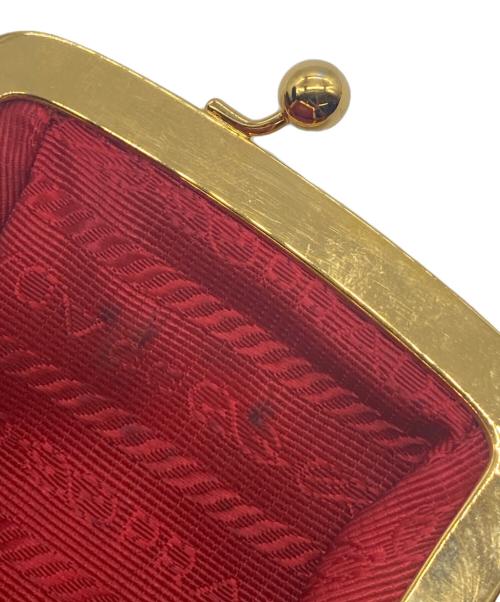 PRADA（プラダ）PRADA (プラダ) がま口財布 ブラックの古着・服飾アイテム