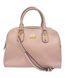 MICHAEL KORS（マイケル・コース）の古着「2WAYショルダーバッグ」｜ピンク