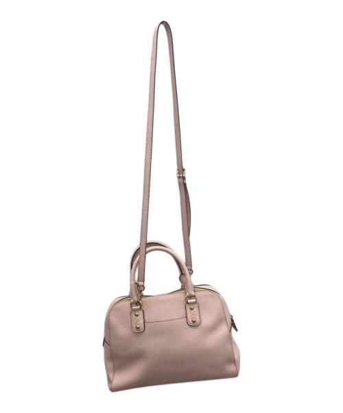 MICHAEL KORS（マイケル・コース）MICHAEL KORS (マイケルコース) 2WAYショルダーバッグ ピンクの古着・服飾アイテム