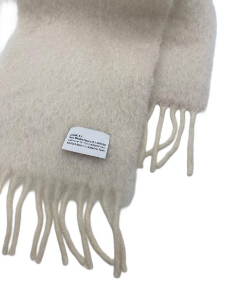 LOEWE（ロエベ）LOEWE (ロエベ) マフラー ベージュの古着・服飾アイテム