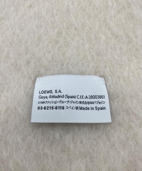 LOEWE（ロエベ）LOEWE (ロエベ) マフラー ベージュの古着・服飾アイテム