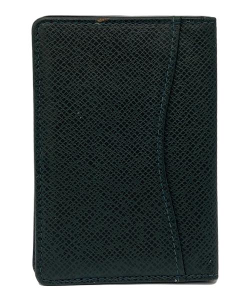 LOUIS VUITTON（ルイ ヴィトン）LOUIS VUITTON (ルイ ヴィトン) カードケース グリーンの古着・服飾アイテム