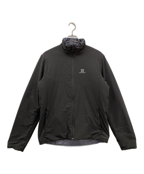 SALOMON（サロモン）SALOMON (サロモン) 中綿ジャケット ブラック サイズ:Ｍの古着・服飾アイテム