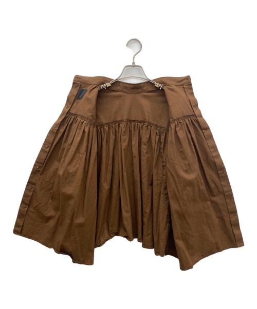 オオカミとフクロウ（オオカミトフクロウ）オオカミとフクロウ (オオカミトフクロウ) 長袖シャツ ブラウン サイズ:SIZE Freeの古着・服飾アイテム