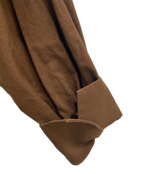 オオカミとフクロウ（オオカミトフクロウ）オオカミとフクロウ (オオカミトフクロウ) 長袖シャツ ブラウン サイズ:SIZE Freeの古着・服飾アイテム