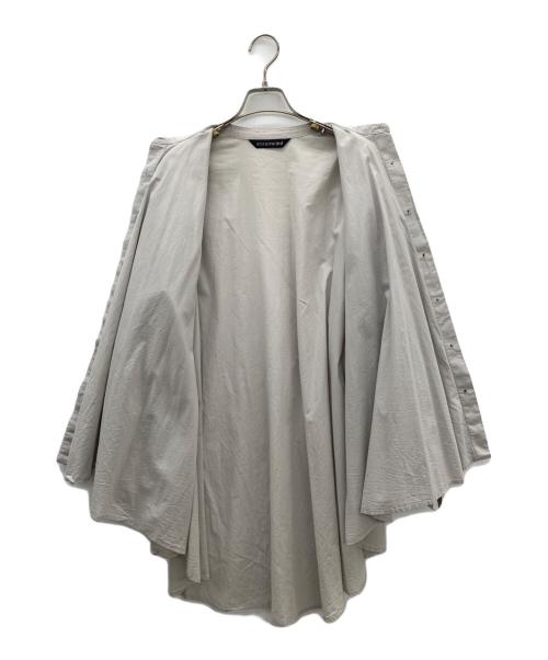 mizuiro-ind（ミズイロインド）mizuiro-ind (ミズイロインド) 長袖シャツ グレー サイズ:SIZE Freeの古着・服飾アイテム