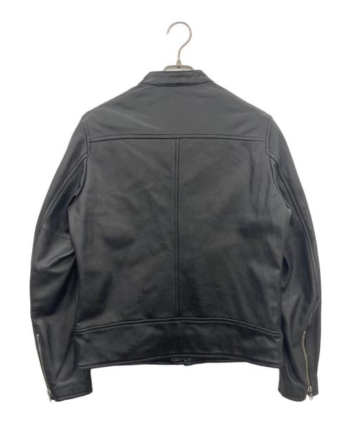 ROSSO（ロッソ）ROSSO (ロッソ) レザージャケット ブラック サイズ:Mの古着・服飾アイテム