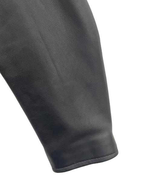 ROSSO（ロッソ）ROSSO (ロッソ) レザージャケット ブラック サイズ:Mの古着・服飾アイテム