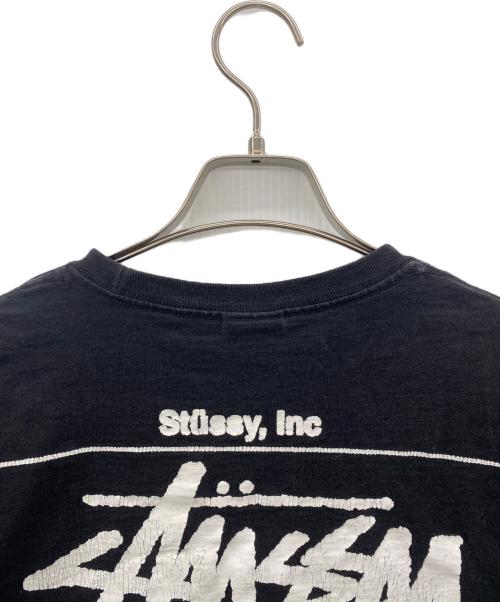 stussy（ステューシー）stussy (ステューシー) 半袖カットソー ブラック サイズ:Mの古着・服飾アイテム