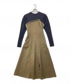 LAGUNA MOONラグナムーン）の古着「ドッキングベアニット」｜ブラック×グリーン