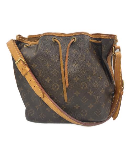 LOUIS VUITTON（ルイ ヴィトン）LOUIS VUITTON (ルイ ヴィトン) プチノエ ブラウンの古着・服飾アイテム