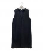 AZUL by moussyアズールバイマウジー）の古着「ロングコート」｜ブラック