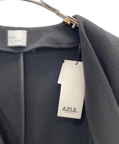 AZUL by moussy（アズールバイマウジー）AZUL by moussy (アズールバイマウジー) ロングコート ブラック サイズ:FREE 未使用品の古着・服飾アイテム