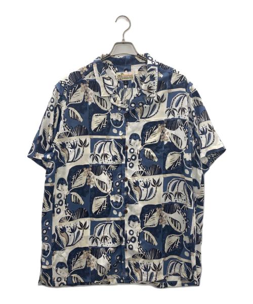 pataloha（パタロハ）pataloha (パタロハ) 半袖シャツ ブルー サイズ:XLの古着・服飾アイテム