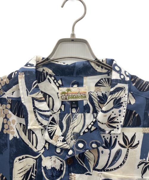 pataloha（パタロハ）pataloha (パタロハ) 半袖シャツ ブルー サイズ:XLの古着・服飾アイテム