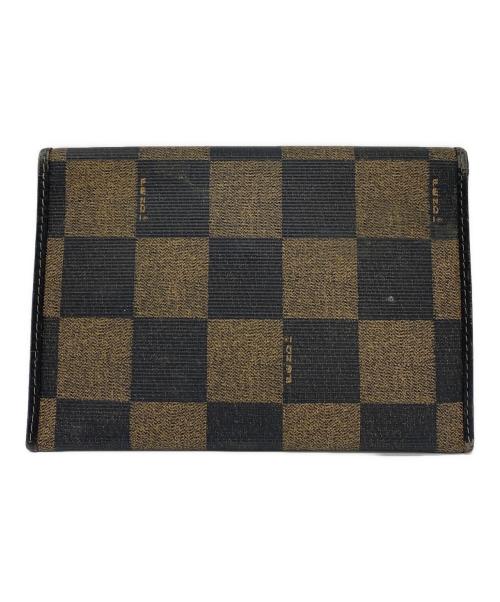 FENDI（フェンディ）FENDI (フェンディ) ポーチ ブラウンの古着・服飾アイテム