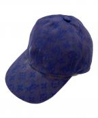 LOUIS VUITTONルイ ヴィトン）の古着「キャップ・モノグラム エッセンシャル」｜ネイビー