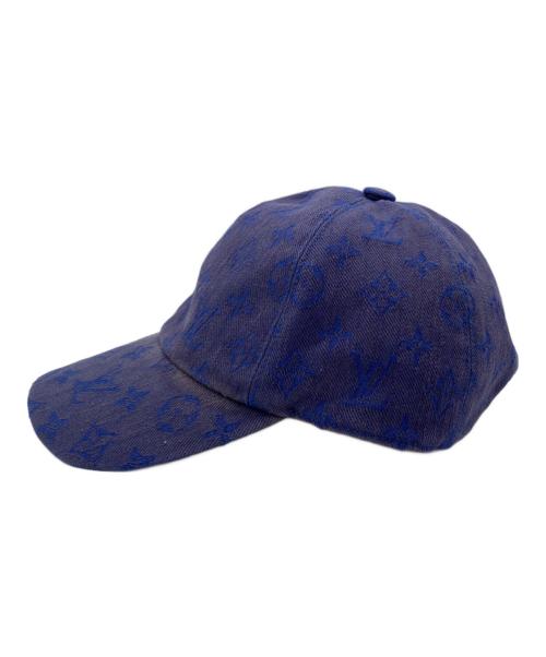LOUIS VUITTON（ルイ ヴィトン）LOUIS VUITTON (ルイ ヴィトン) キャップ・モノグラム エッセンシャル ネイビーの古着・服飾アイテム