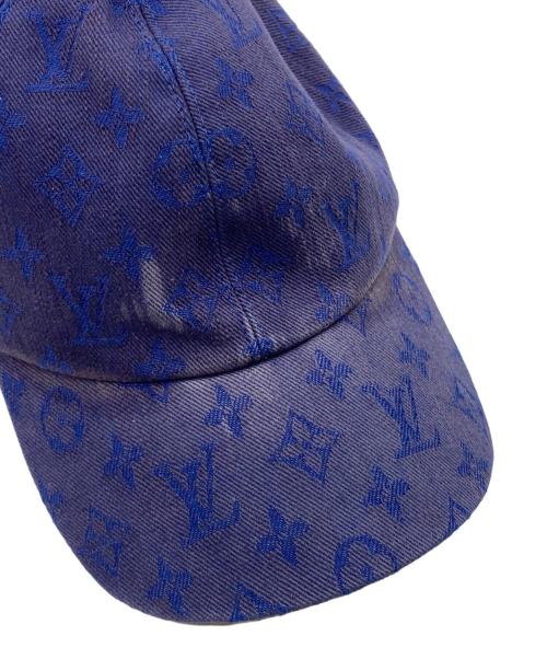 LOUIS VUITTON（ルイ ヴィトン）LOUIS VUITTON (ルイ ヴィトン) キャップ・モノグラム エッセンシャル ネイビーの古着・服飾アイテム