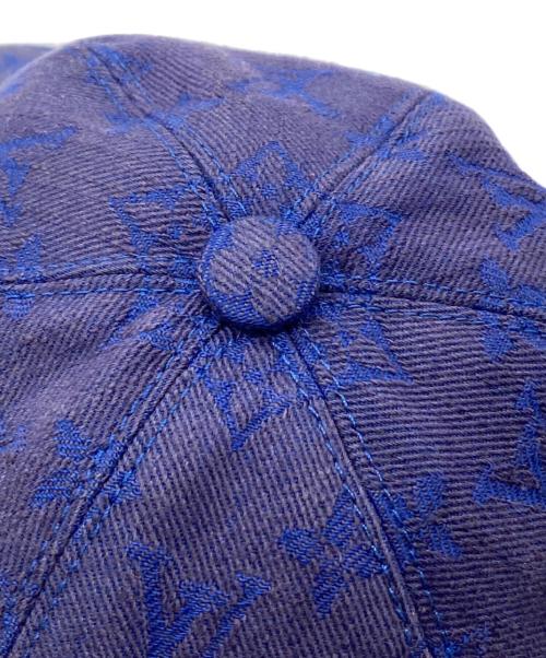 LOUIS VUITTON（ルイ ヴィトン）LOUIS VUITTON (ルイ ヴィトン) キャップ・モノグラム エッセンシャル ネイビーの古着・服飾アイテム