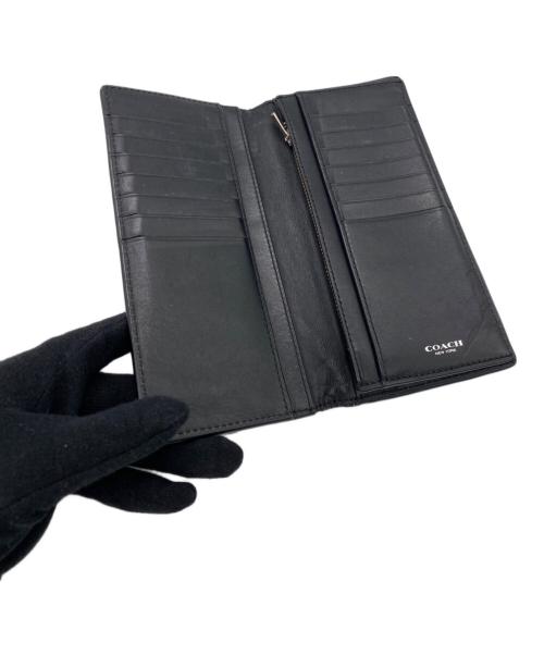 COACH（コーチ）COACH (コーチ) 長財布 ブラックの古着・服飾アイテム
