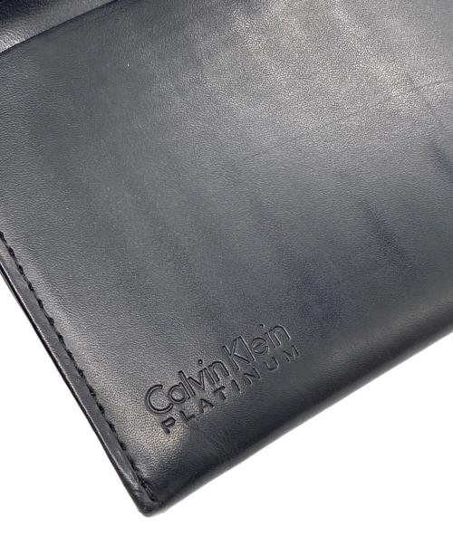 Calvin Klein（カルバンクライン）Calvin Klein (カルバンクライン) 長財布 ブラックの古着・服飾アイテム